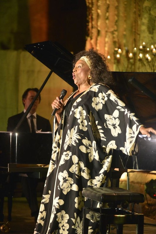 JESSYE NORMAN at Baalbeck FESTIVAL